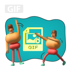 Gif-анимация - КИБЕРшкола программирования для детей, компьютерные курсы для школьников, начинающих и подростков - KIBERone г. Южное Медведково