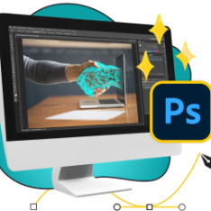 Волшебный Photoshop - КИБЕРшкола программирования для детей, компьютерные курсы для школьников, начинающих и подростков - KIBERone г. Южное Медведково