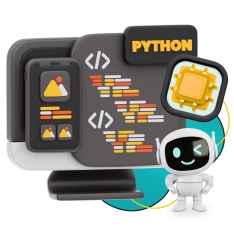 Мой первый сайт с мозгами: Python + AI - КИБЕРшкола программирования для детей, компьютерные курсы для школьников, начинающих и подростков - KIBERone г. Южное Медведково