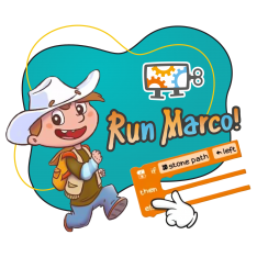Run Marco - КИБЕРшкола программирования для детей, компьютерные курсы для школьников, начинающих и подростков - KIBERone г. Южное Медведково