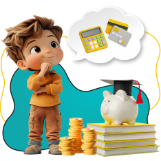 Финансовый интеллект вместе KIBERone - КИБЕРшкола программирования для детей, компьютерные курсы для школьников, начинающих и подростков - KIBERone г. Южное Медведково