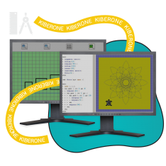 Исполнители чертежник и черепашка - КИБЕРшкола программирования для детей, компьютерные курсы для школьников, начинающих и подростков - KIBERone г. Южное Медведково