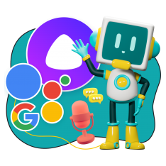 Голосовой помощник Алиса - КИБЕРшкола программирования для детей, компьютерные курсы для школьников, начинающих и подростков - KIBERone г. Южное Медведково