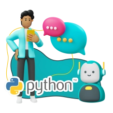 Умный чат-бот на Python на Telegram - КИБЕРшкола программирования для детей, компьютерные курсы для школьников, начинающих и подростков - KIBERone г. Южное Медведково