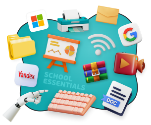 Цифровая база для школьника - КИБЕРшкола программирования для детей, компьютерные курсы для школьников, начинающих и подростков - KIBERone г. Южное Медведково