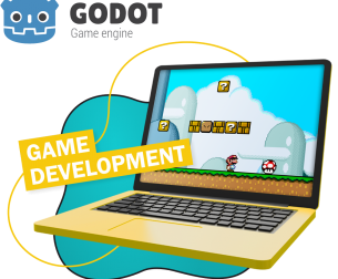 Godot.  Основа создания легендарных игр - КИБЕРшкола программирования для детей, компьютерные курсы для школьников, начинающих и подростков - KIBERone г. Южное Медведково
